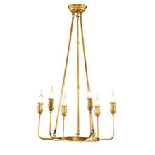 Load image into Gallery viewer, Chic Pure Copper 6/8 Lights Chandelier