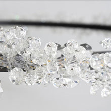 Load image into Gallery viewer, Modern Crystal Chandelier light Bling circular pendant lamp for dining room