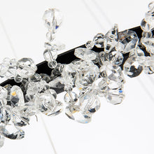 Load image into Gallery viewer, Modern Crystal Chandelier light Bling circular pendant lamp for dining room