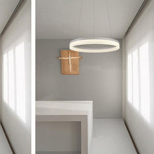 Load image into Gallery viewer, Orbicular LED Chandelier Circle pendant for Kitchen Island Living Room Lighting