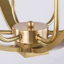 Load image into Gallery viewer, Copper Pendant Light Classic Mid Century Chandelier