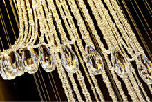 Load image into Gallery viewer, 2 Story Foyer Chandeliers Crystal Large Entryway Chandelier