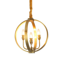 Load image into Gallery viewer, Copper Pendant Light Classic Mid Century Chandelier