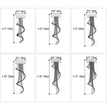 Load image into Gallery viewer, 2 Story Foyer Chandeliers Crystal Large Entryway Chandelier