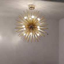 Load image into Gallery viewer, Aluminum Sputnik Chandelier Fixture
