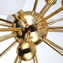 Load image into Gallery viewer, 11 lights Modern chandelier sputnik chandelier golden electroplating
