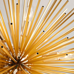 Aluminum Sputnik Chandelier Fixture