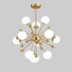 11 lights Modern chandelier sputnik chandelier golden electroplating