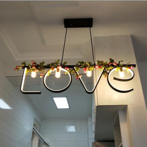 Love shape Pendant Lighting